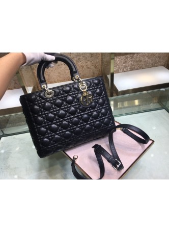 LADY DIOR LAMBSKIN BAG